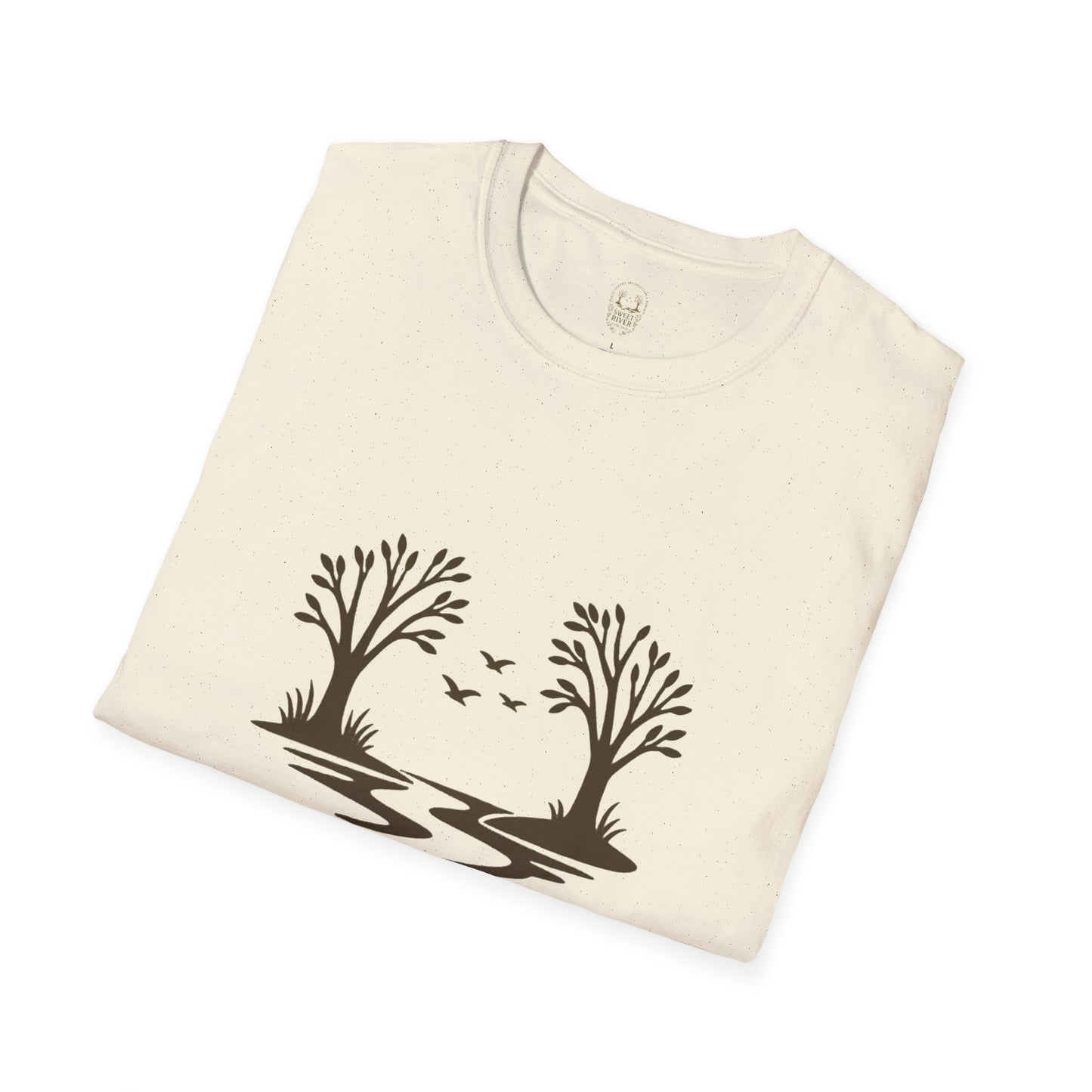 Official Sweet River Scenic T-Shirt — Rustic Charm "Sweet River" Creek Graphic