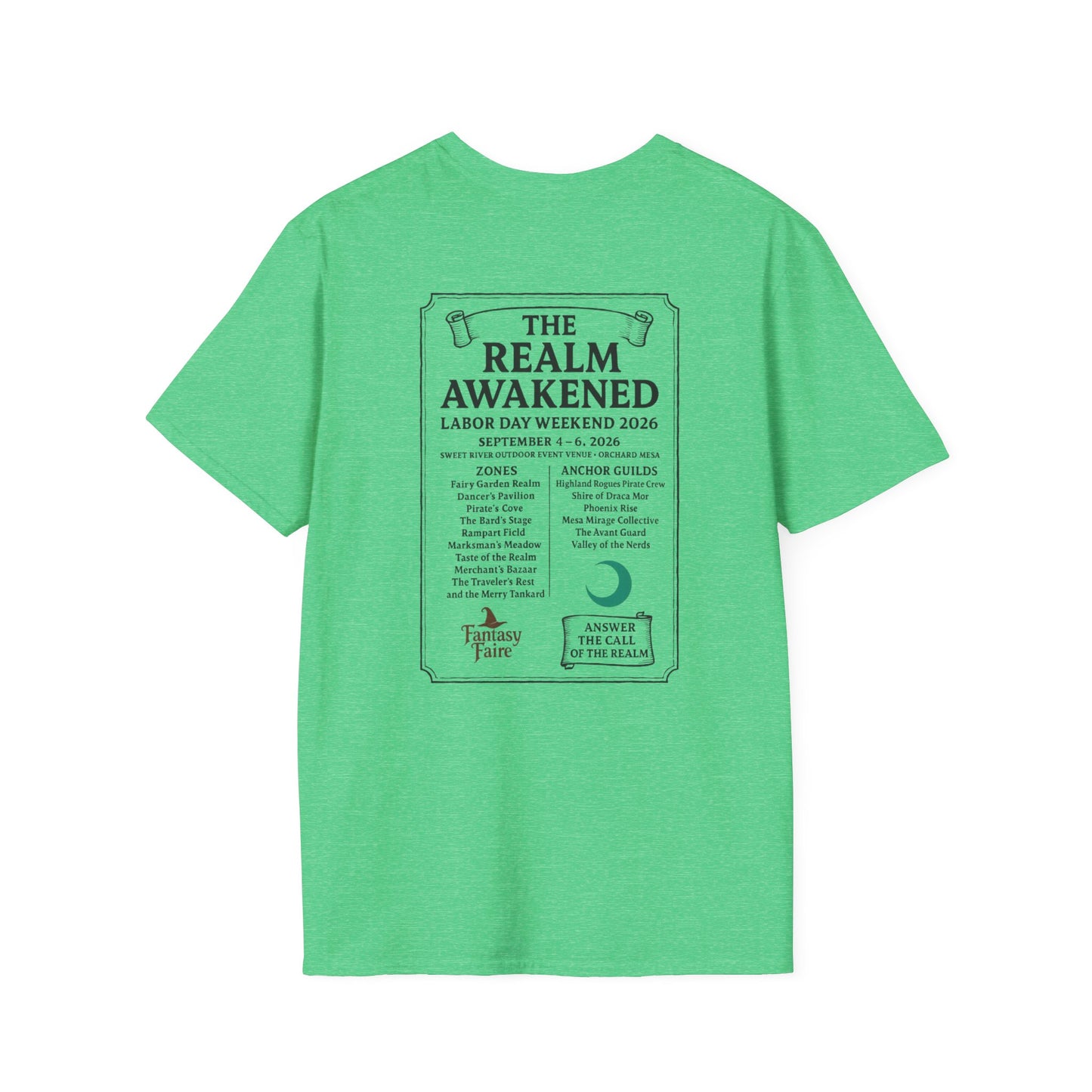 2026 Mesa County Fantasy Faire Official Event Tee