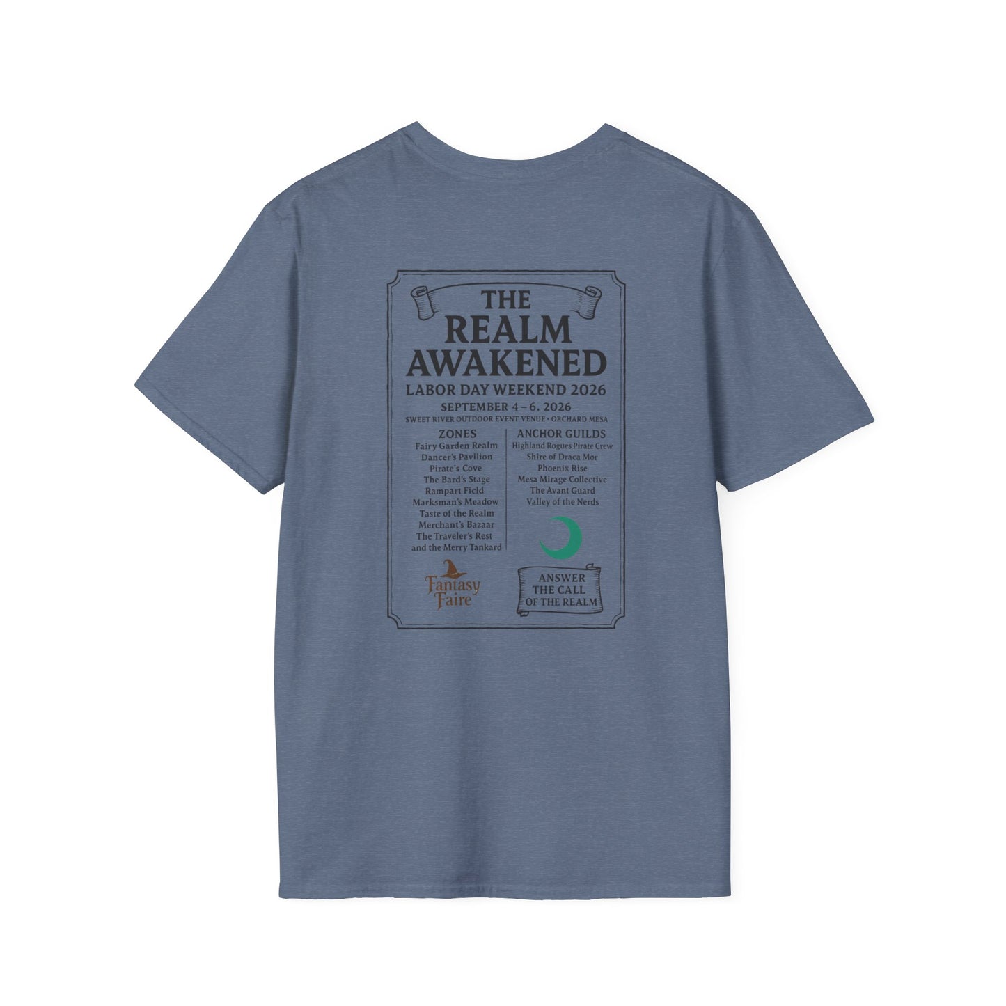 2026 Mesa County Fantasy Faire Official Event Tee