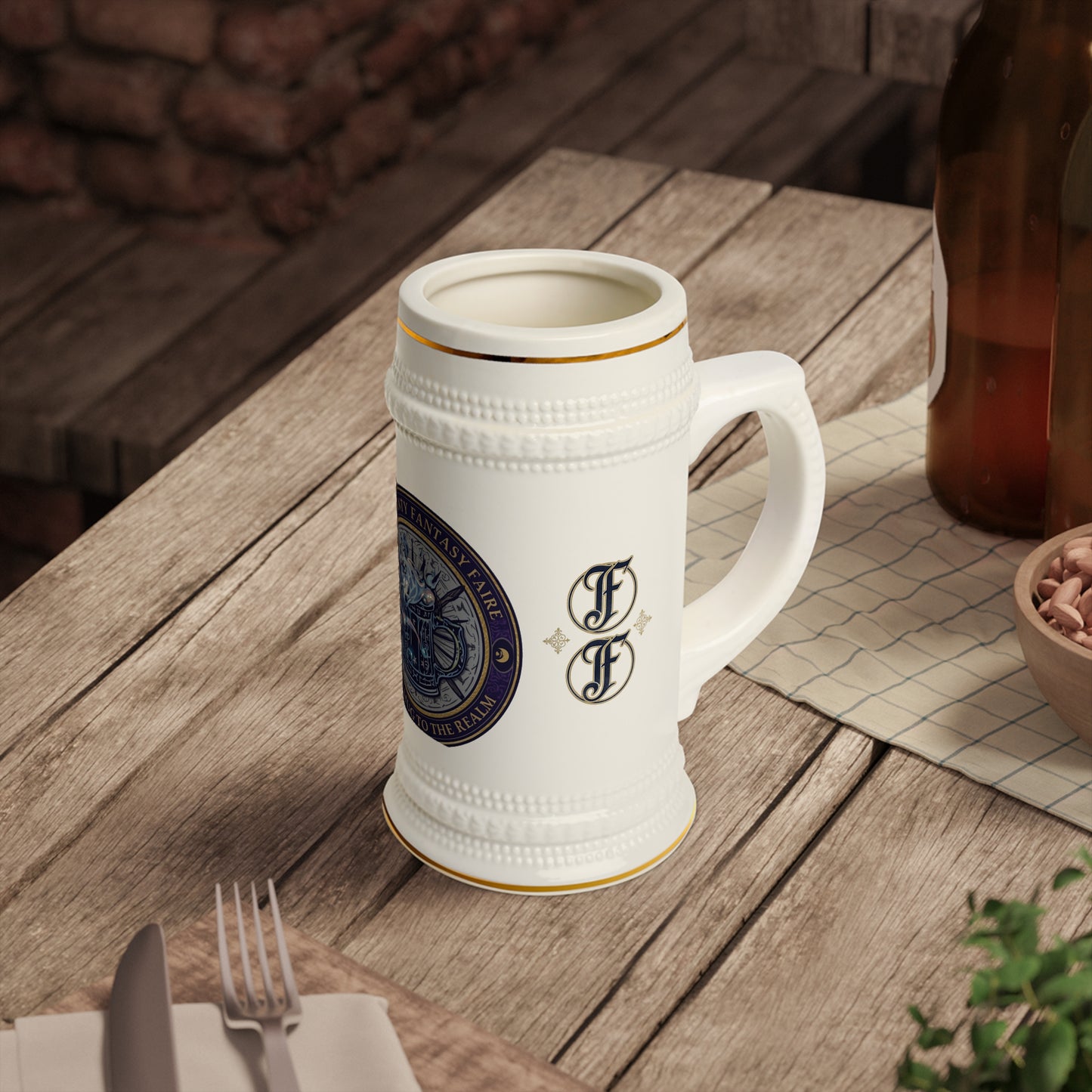 2026 Mesa County Fantasy Faire Limited Edition Vintage Mesa Conty Fantasy Faire Ceramic Beer Stein Mug