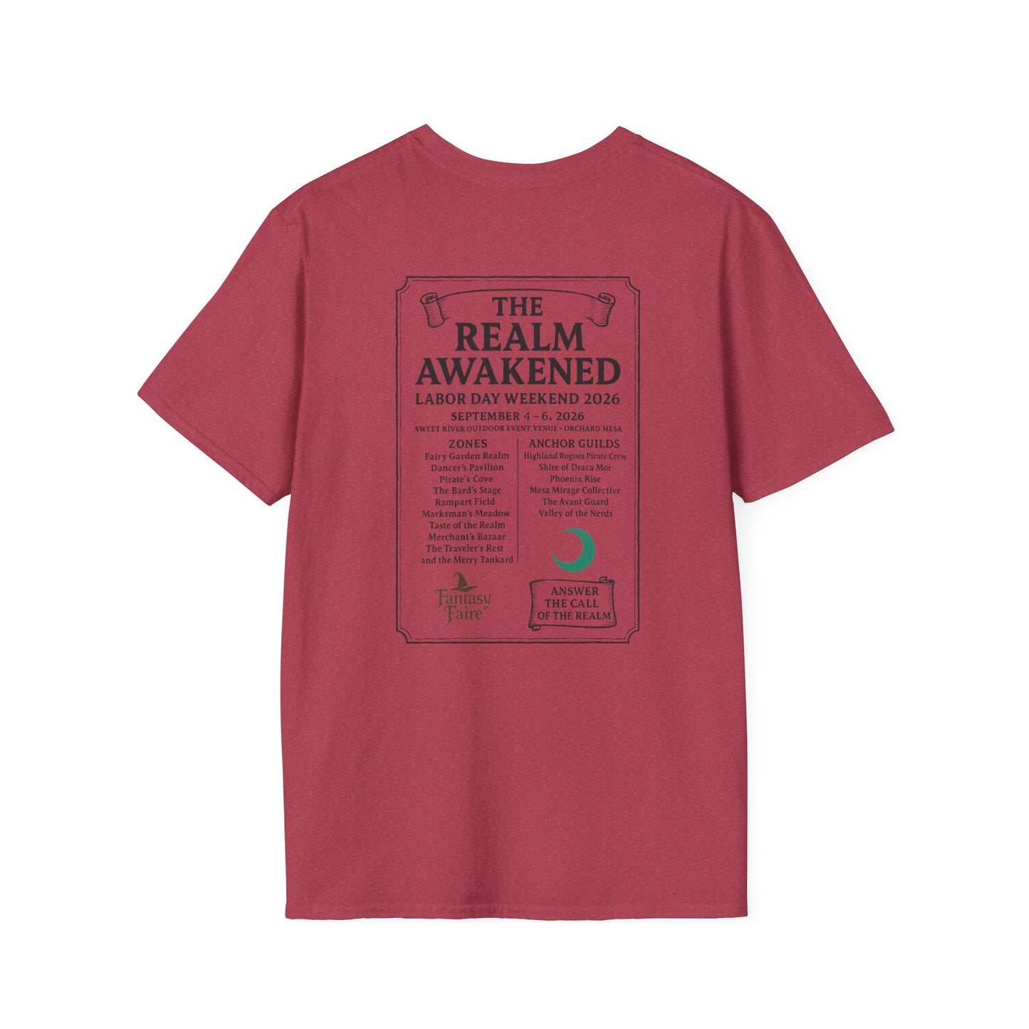 2026 Mesa County Fantasy Faire Official Event Tee