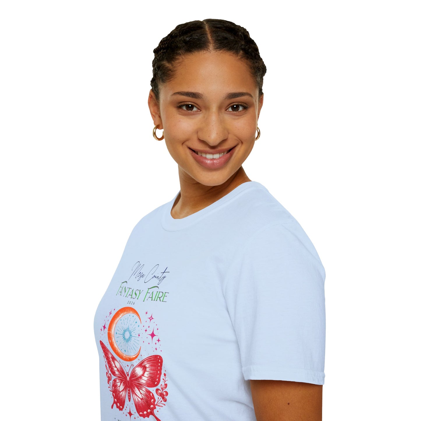 2026 Mesa County Fantasy Faire Limited Edition Butterfly Moon T-Shirt