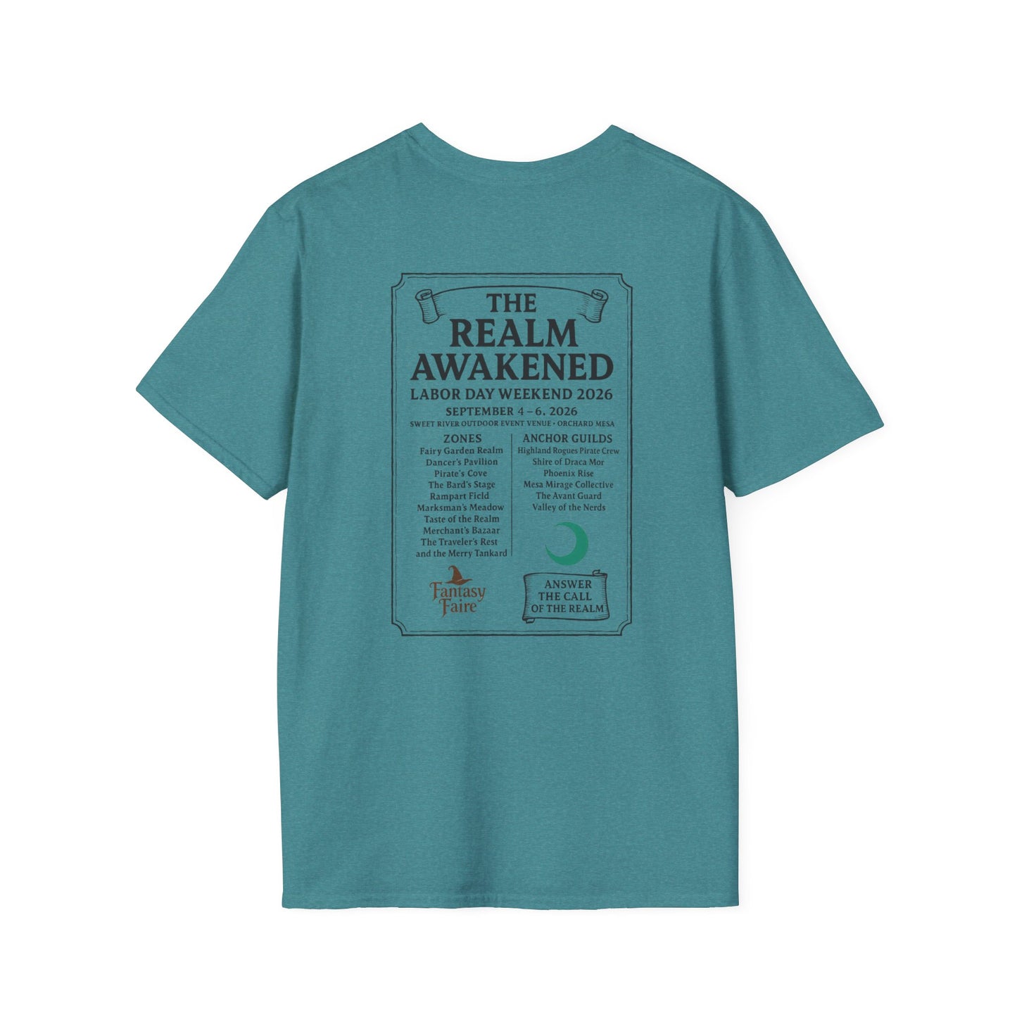 2026 Mesa County Fantasy Faire Official Event Tee