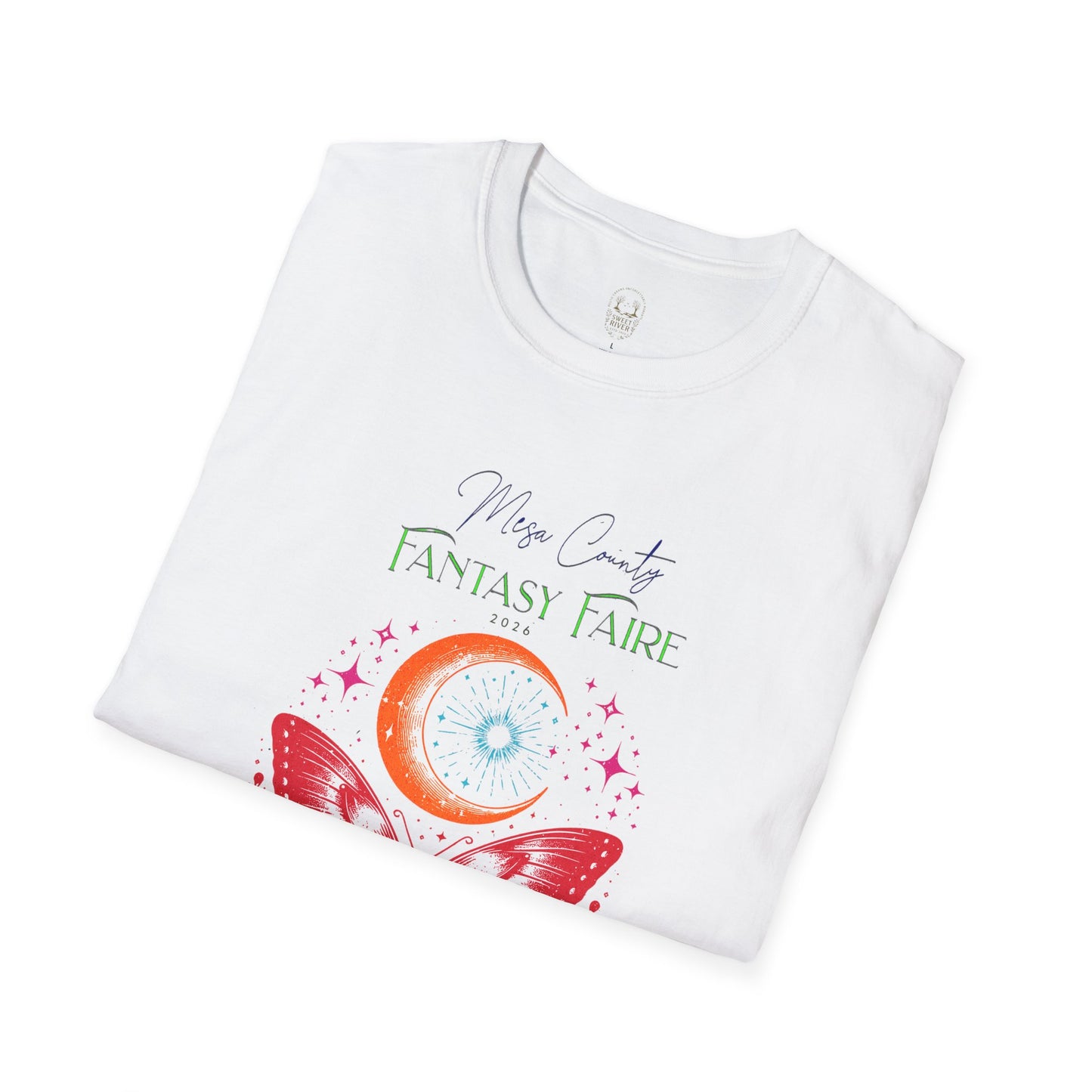 2026 Mesa County Fantasy Faire Limited Edition Butterfly Moon T-Shirt