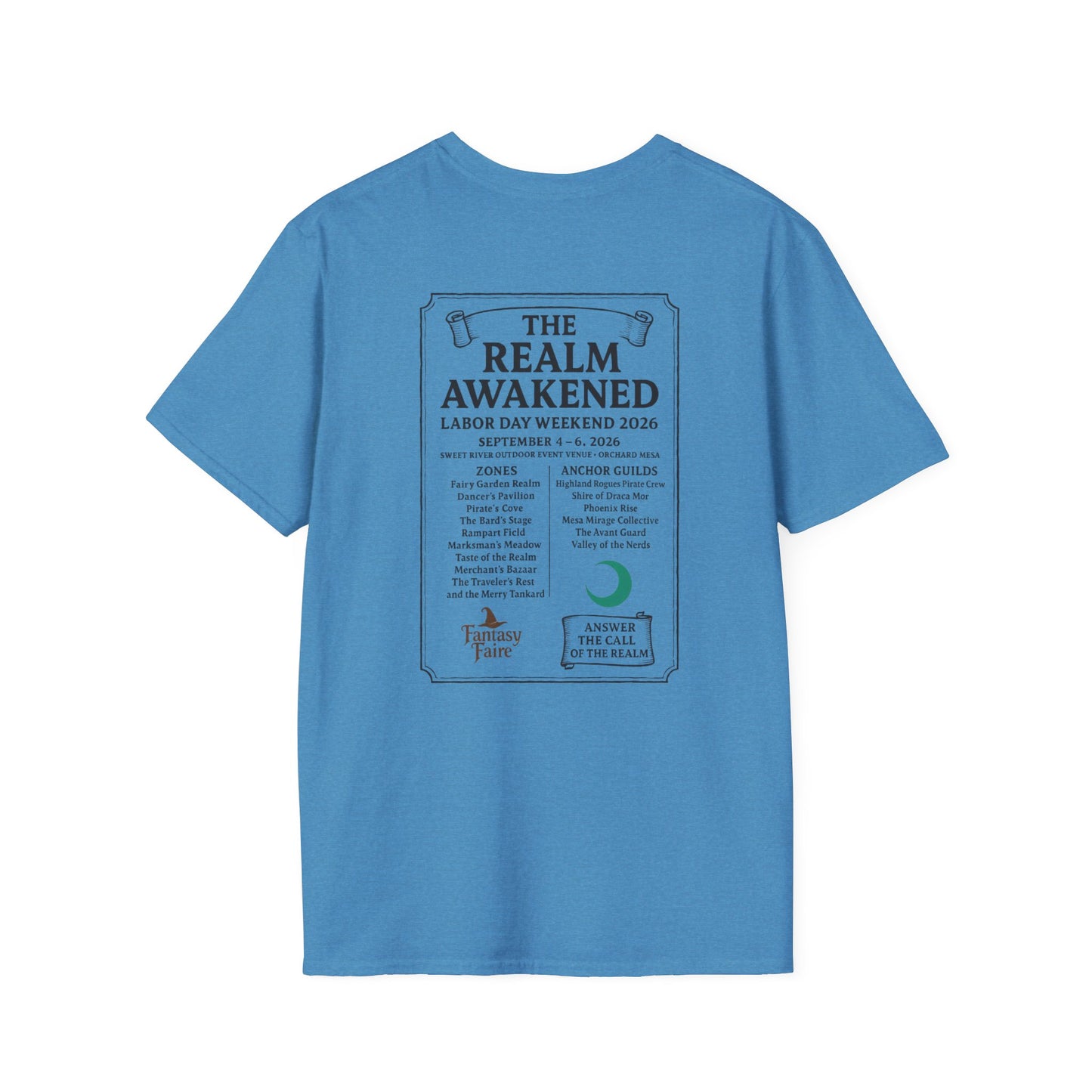 2026 Mesa County Fantasy Faire Official Event Tee