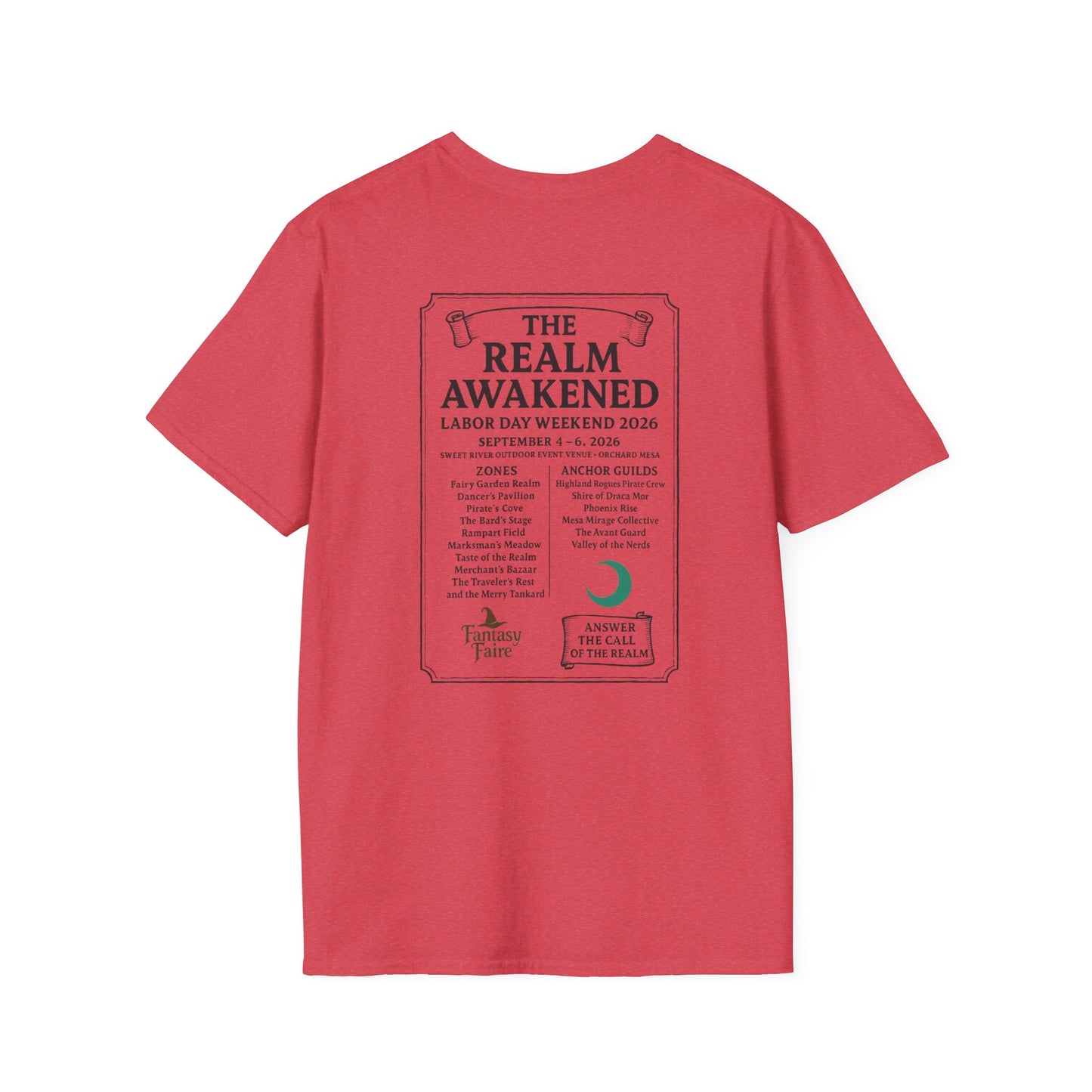 2026 Mesa County Fantasy Faire Official Event Tee