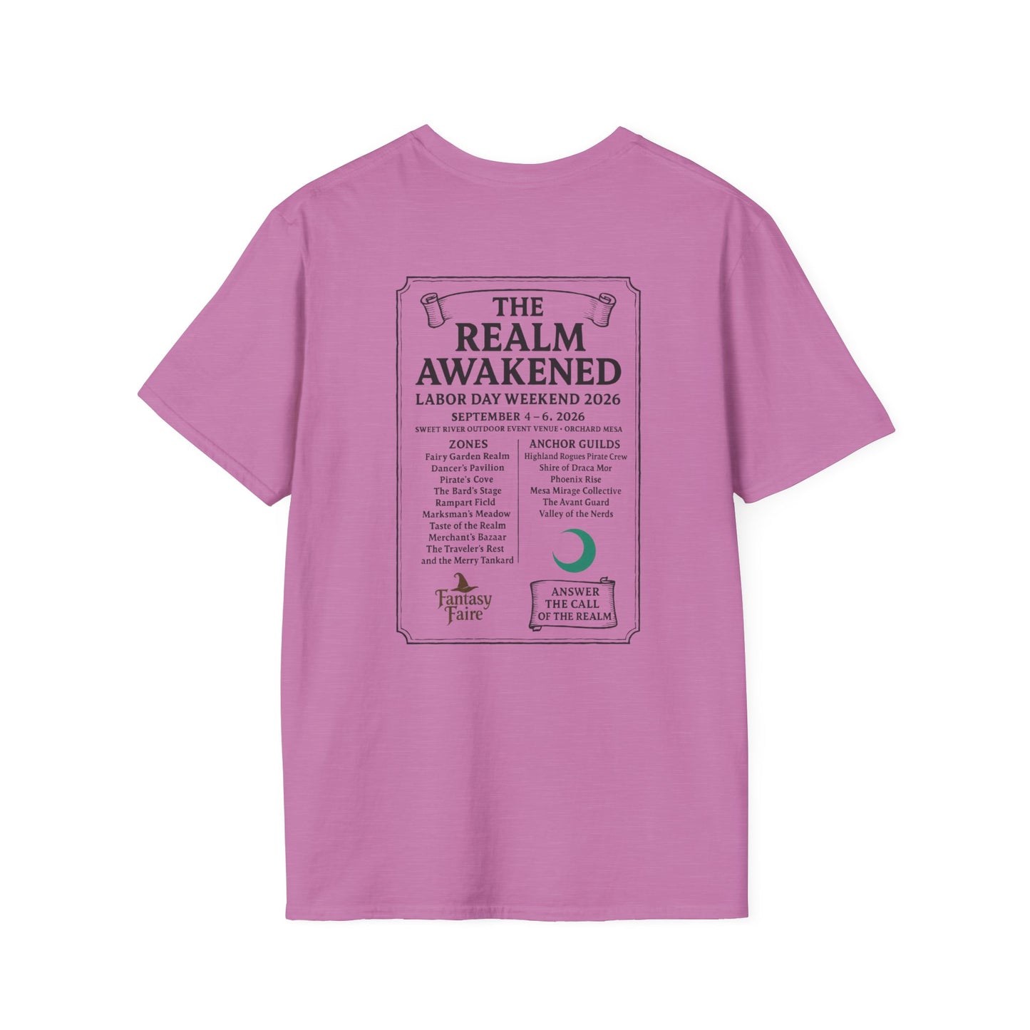 2026 Mesa County Fantasy Faire Official Event Tee