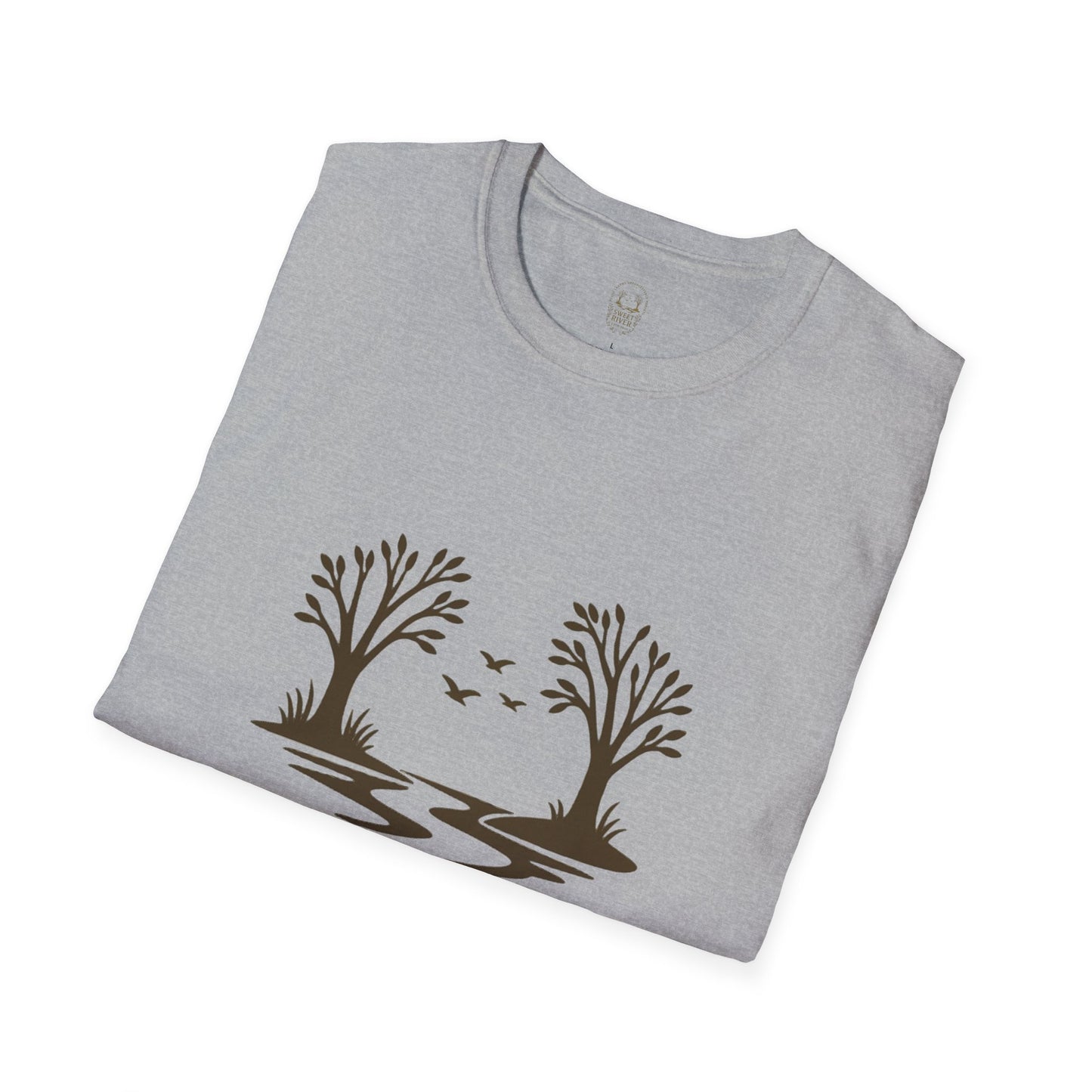 Official Sweet River Scenic T-Shirt — Rustic Charm "Sweet River" Creek Graphic