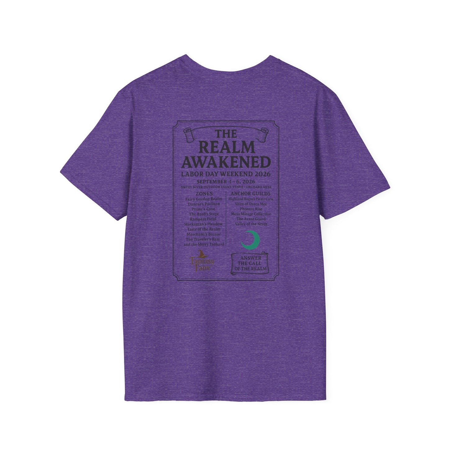 2026 Mesa County Fantasy Faire Official Event Tee