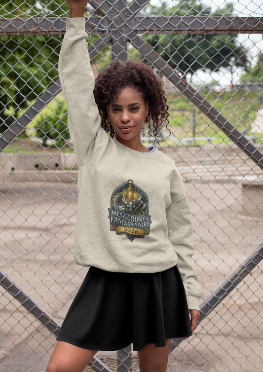 2026 Mesa County Fantasy Faire Sweatshirt — "The Realm Awakened" Crewneck