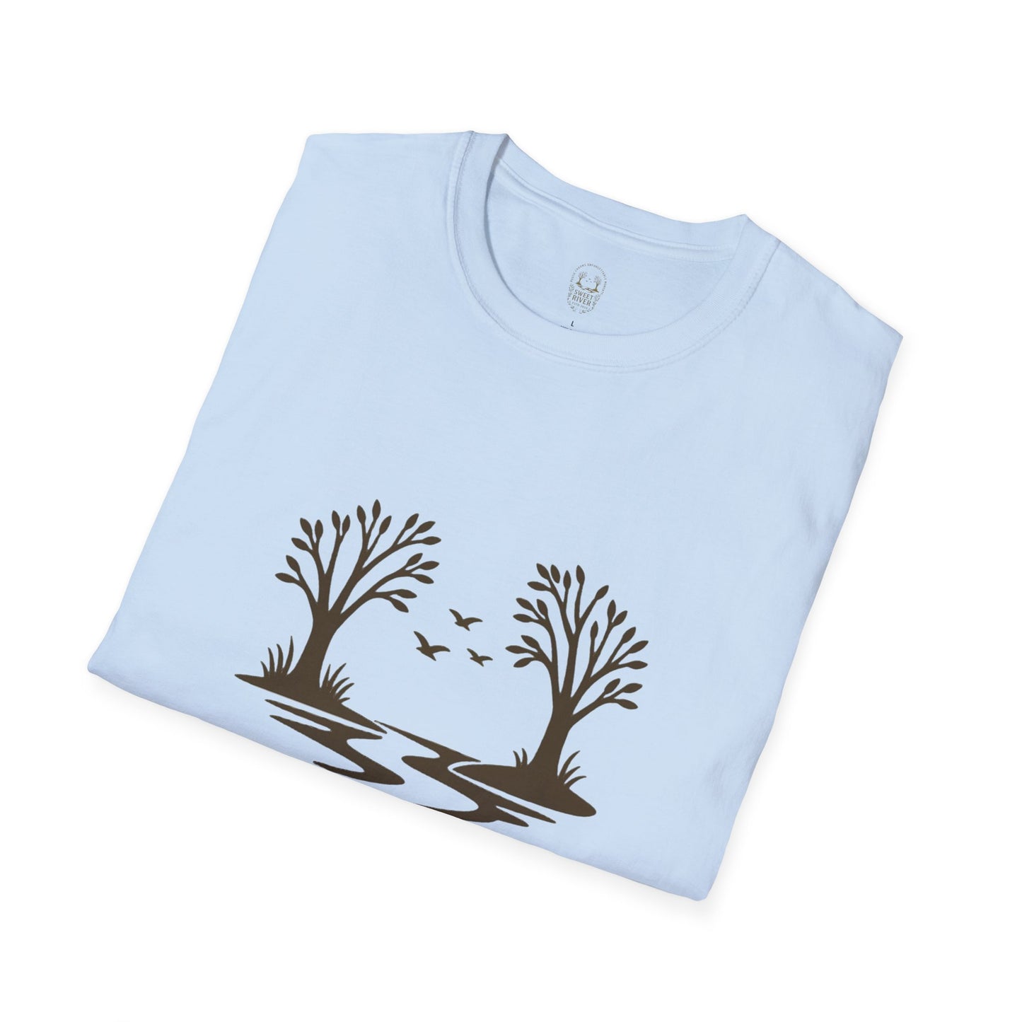 Official Sweet River Scenic T-Shirt — Rustic Charm "Sweet River" Creek Graphic