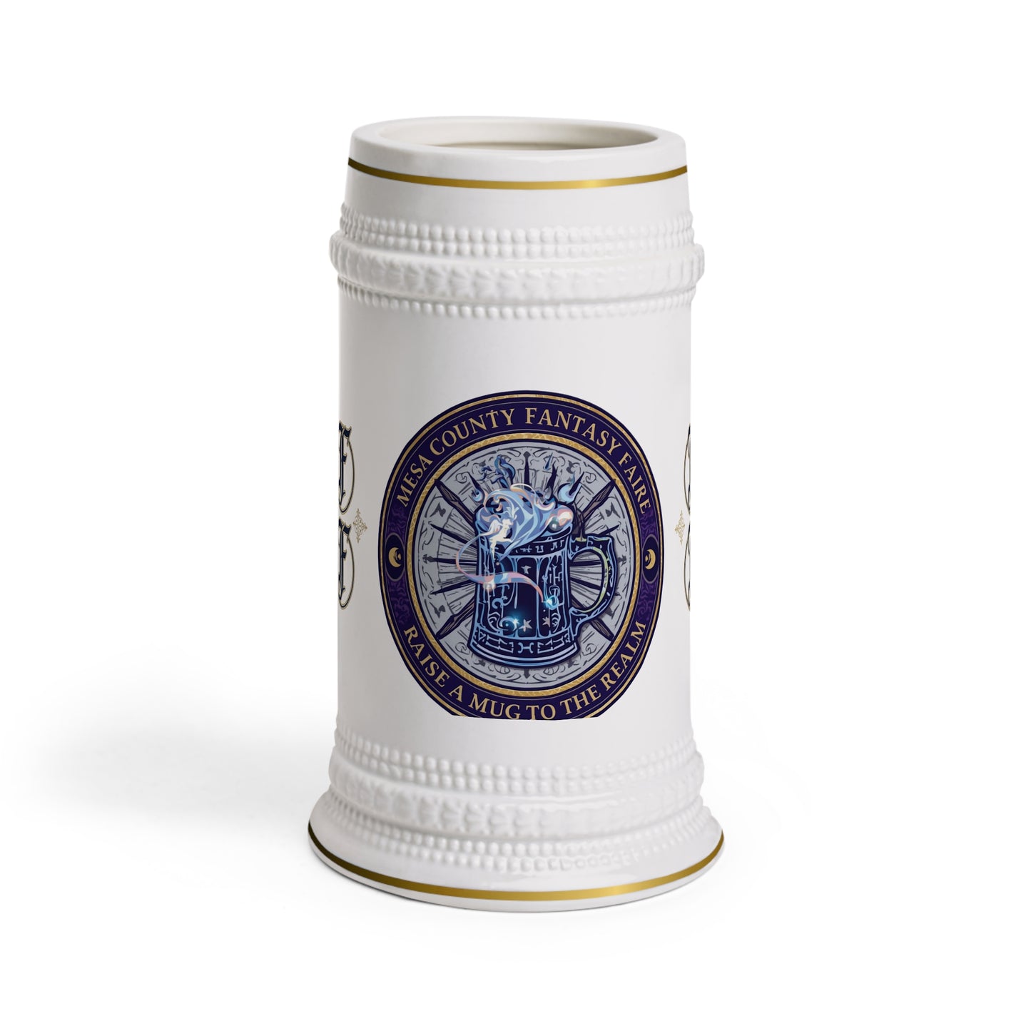 2026 Mesa County Fantasy Faire Limited Edition Vintage Mesa Conty Fantasy Faire Ceramic Beer Stein Mug