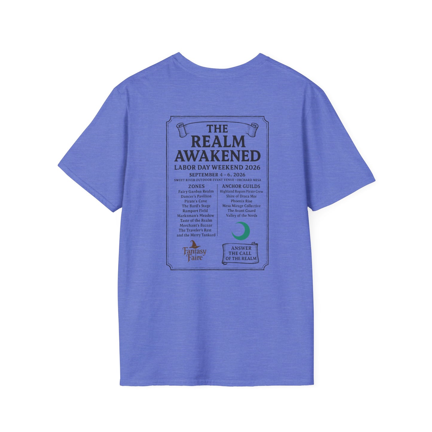 2026 Mesa County Fantasy Faire Official Event Tee