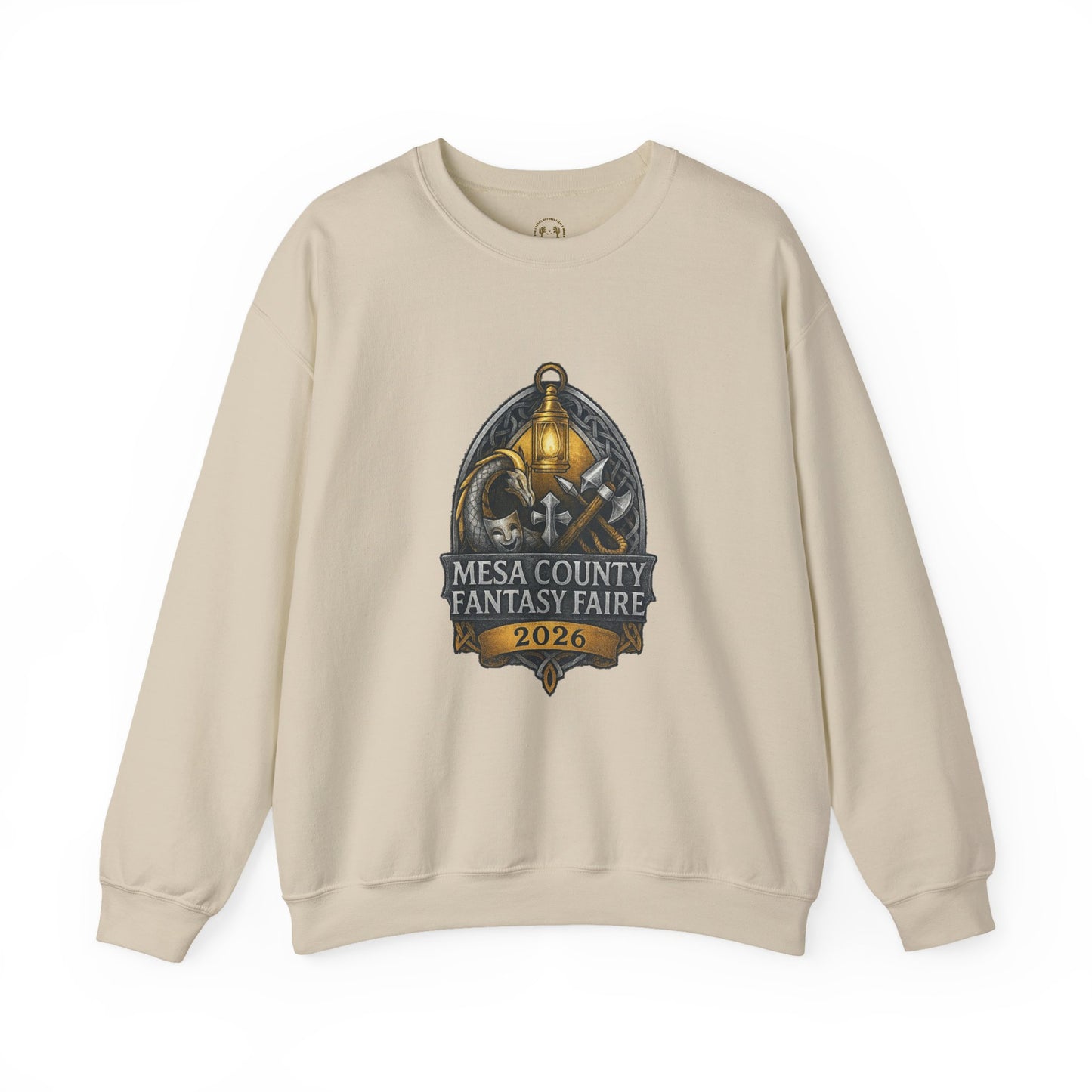 2026 Mesa County Fantasy Faire Sweatshirt — "The Realm Awakened" Crewneck
