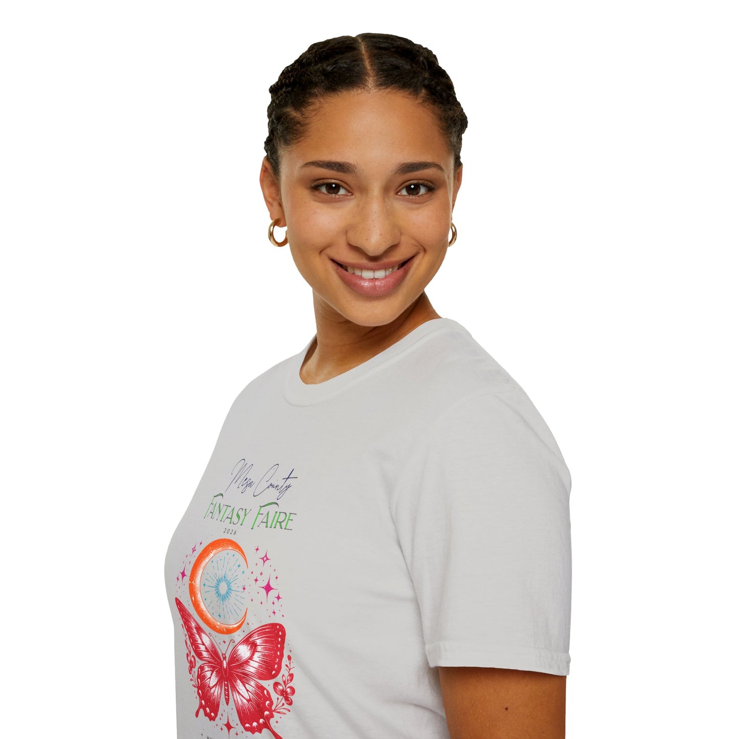 2026 Mesa County Fantasy Faire Limited Edition Butterfly Moon T-Shirt