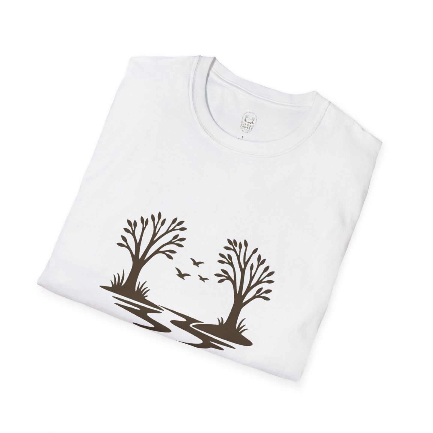Official Sweet River Scenic T-Shirt — Rustic Charm "Sweet River" Creek Graphic
