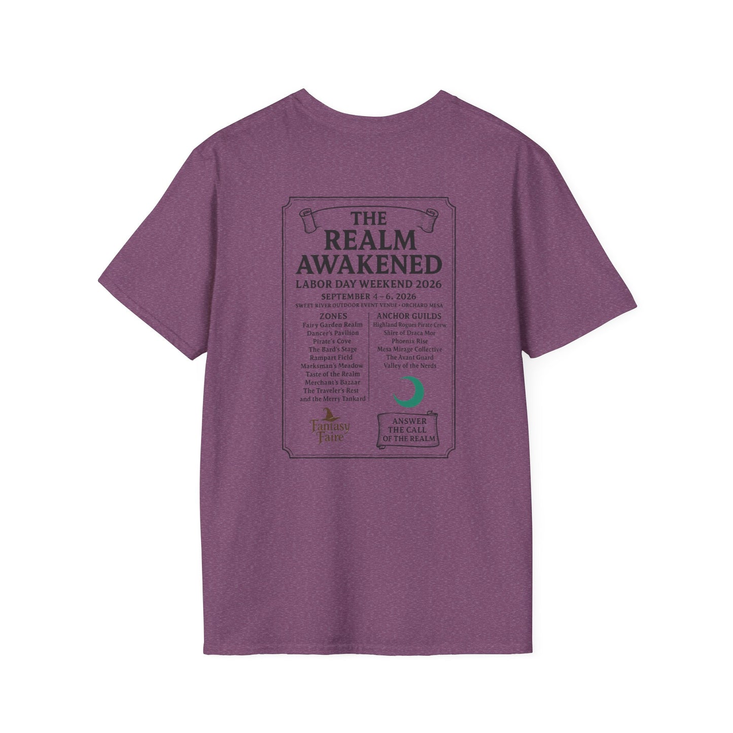 2026 Mesa County Fantasy Faire Official Event Tee